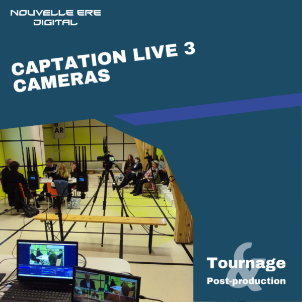 Captation live 3 cameras