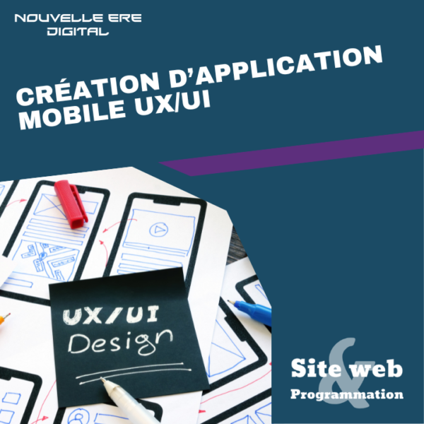 Création d'application mobile UXUI