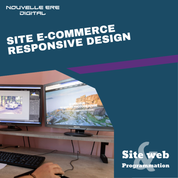 Site e-commerce responsive design